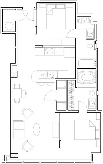 Floor plan Chelsea