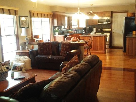 view from living room