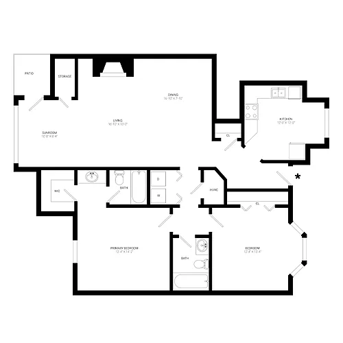 Floor plan The Springhill