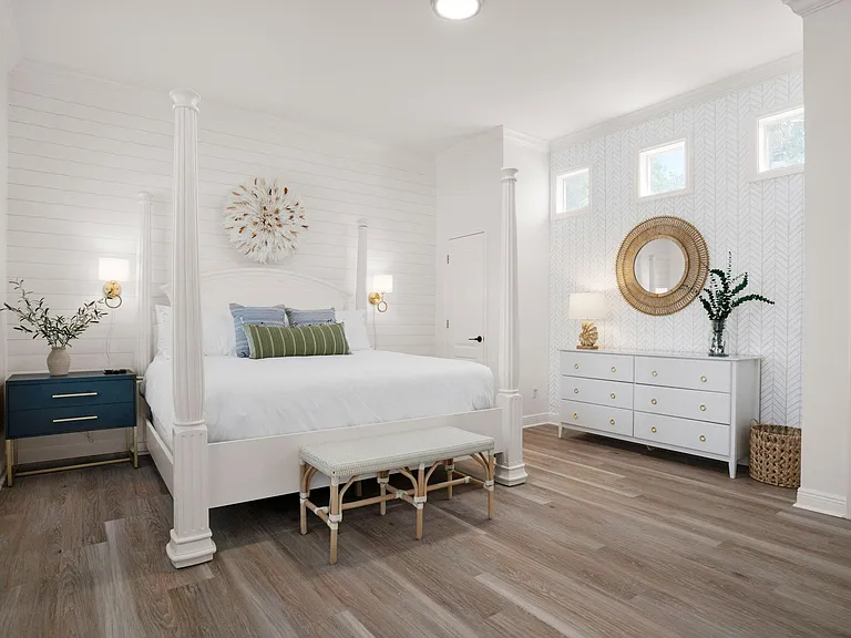 King bedroom on main level