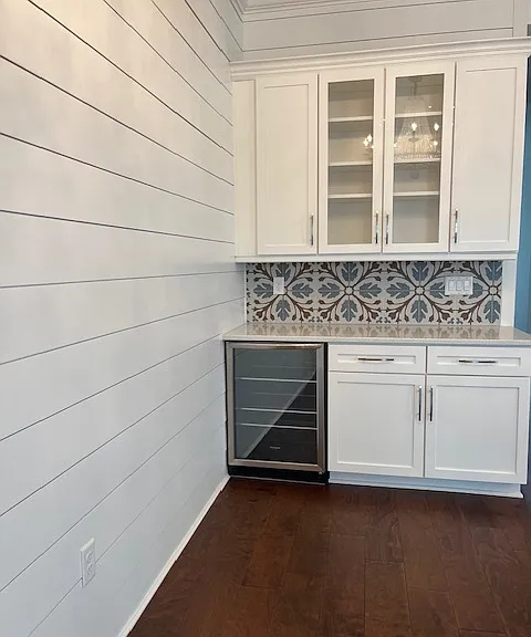 Wine Bar in the Dining Room