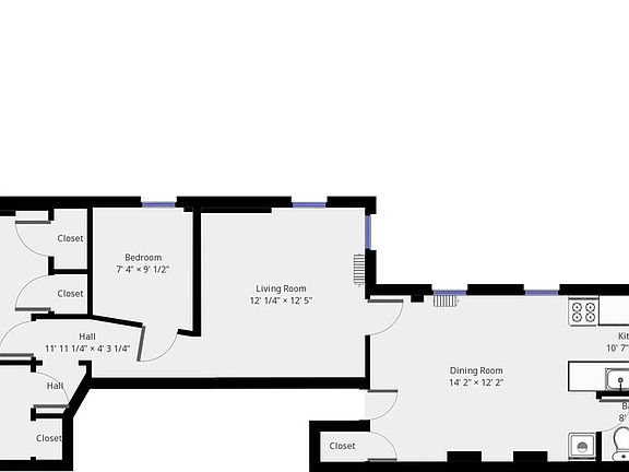 2nd image of 115 E 2nd St APT 5