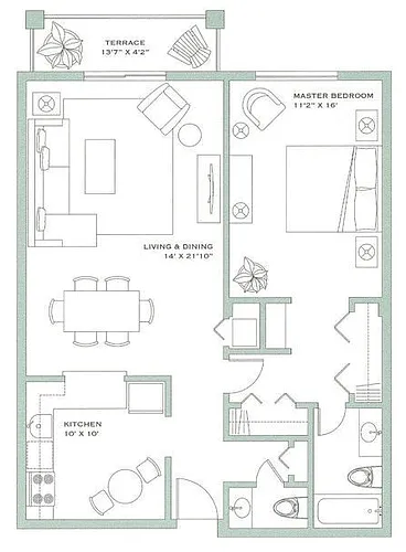 Floor plan Sands