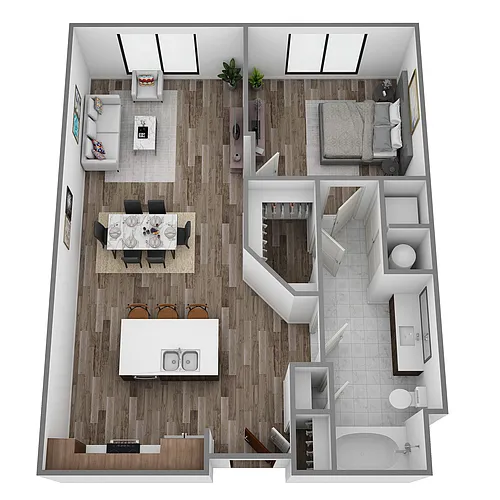 Floor plan E
