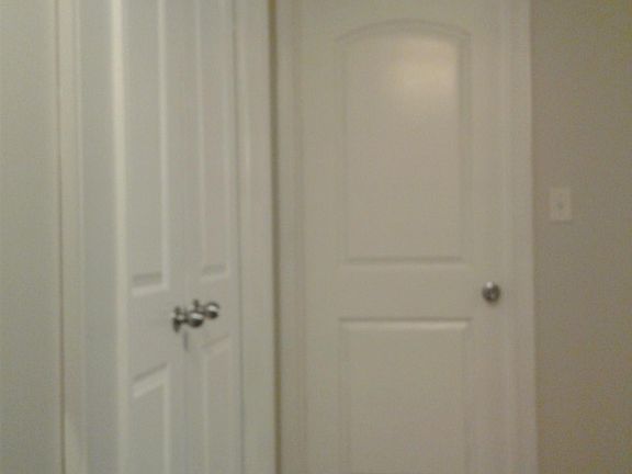 White arch & double doors
