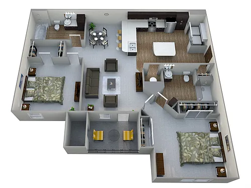 Floor plan B1