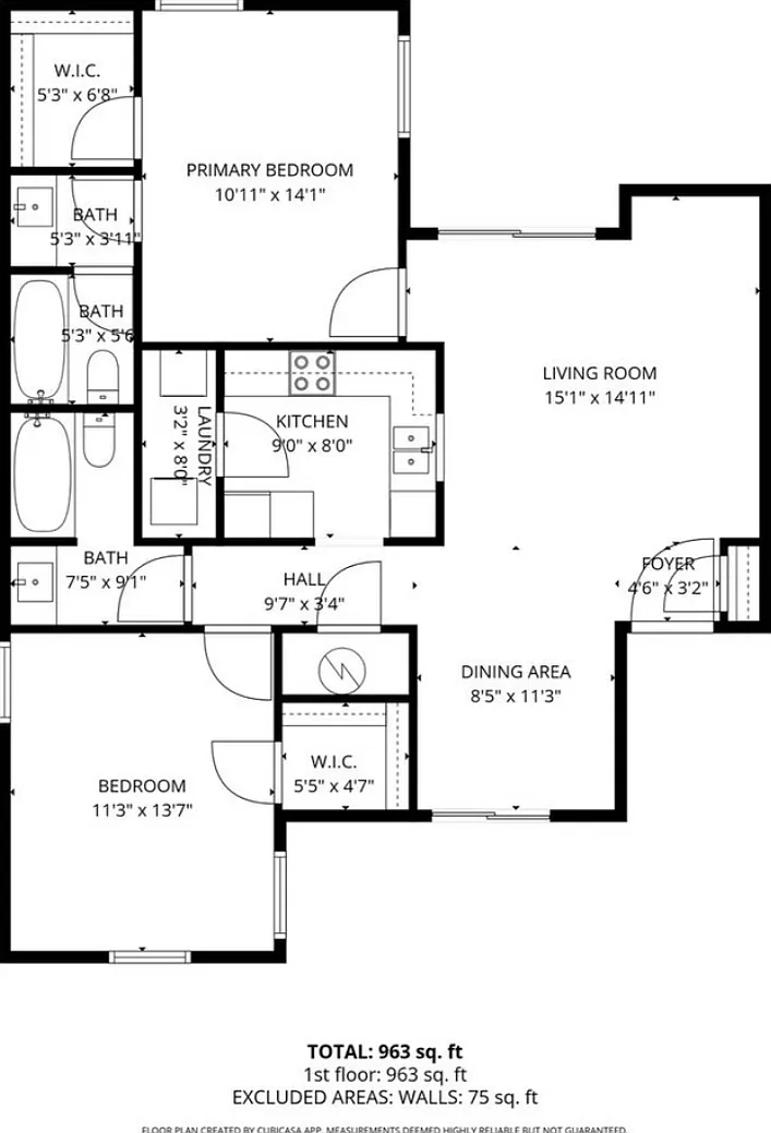 2 bed, 1050 sqft, $2,950 — Photo 2