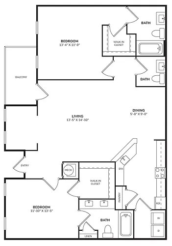 Floor plan B1