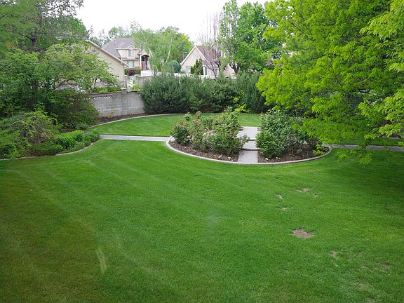 Garden & play area.