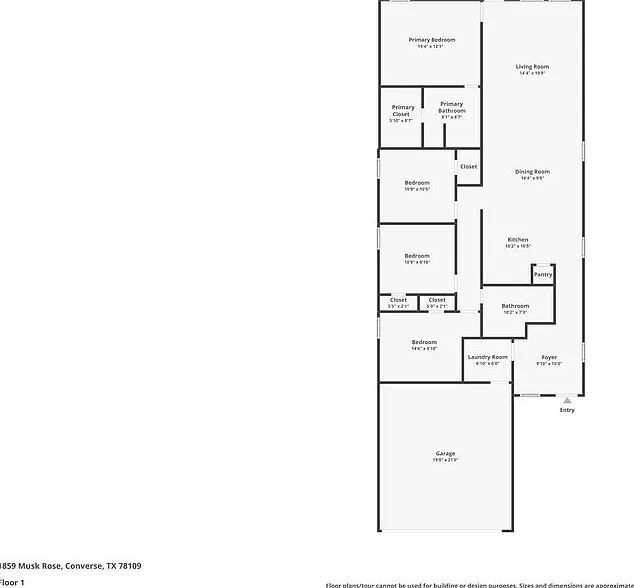 4 bed, 2.0 bath, 1575 sqft, $1,725 — Photo 2