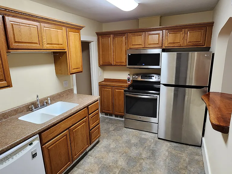 Kitchen from the 1st bath door