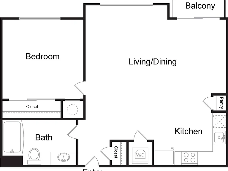 A4 | 1 bed 1 bath | 761 sq. ft. A4 | 1 bed 1 bath | 761 sq. ft.