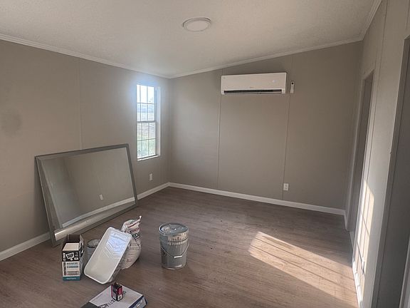 Master Bedroom with walkin closet.