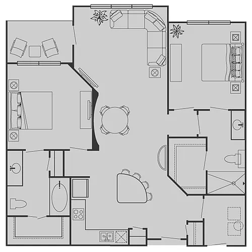 Floor plan B4