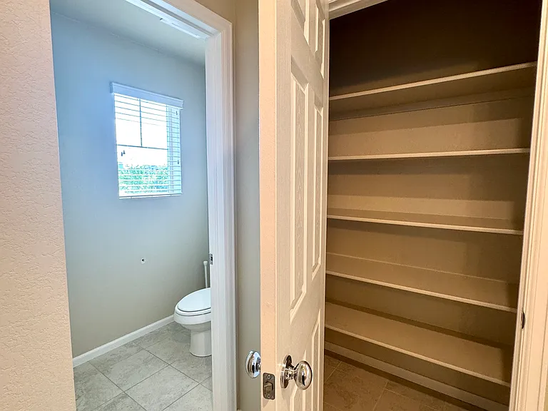 2nd restroom and towel closet