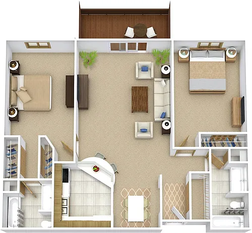 Floor plan The Fern