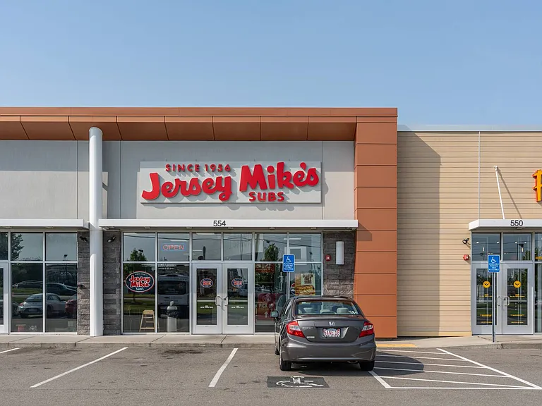 Jersey Mike's Subs hot or cold subs ready fast; the perfect 2-minute walk for lunch.