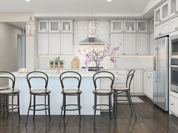 Kitchen with vast island