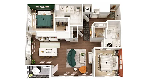 Floor plan B3