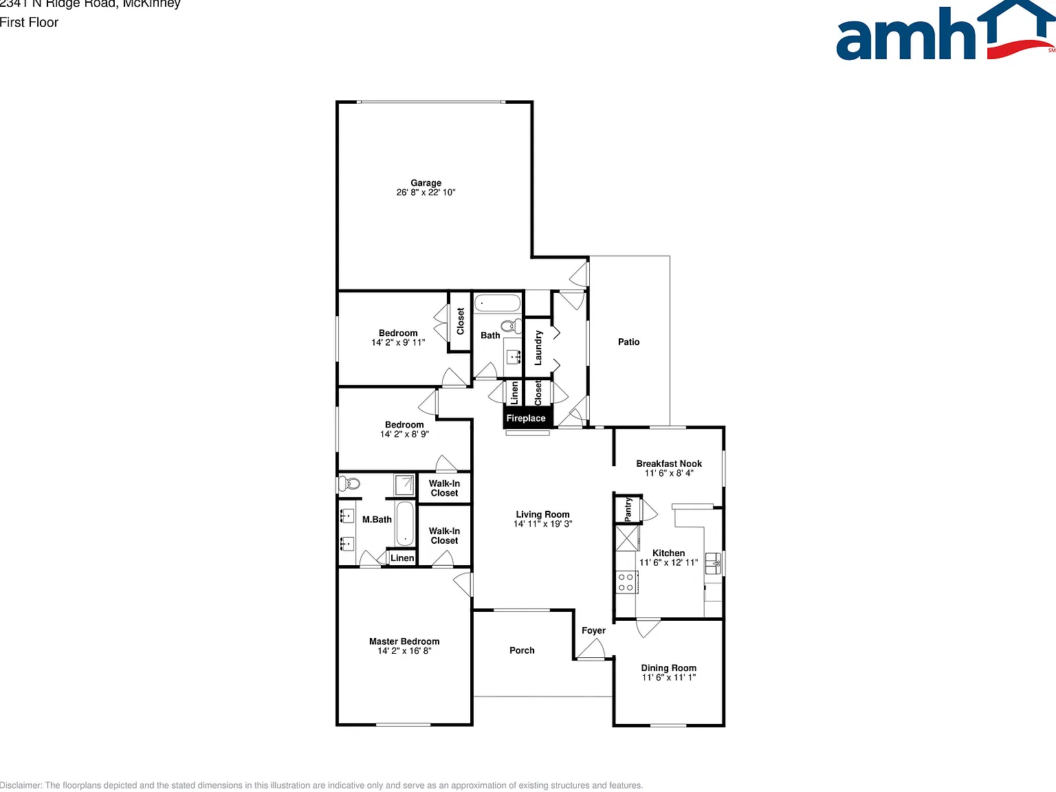 3 bed, 2.0 bath, 1552 sqft, $2,360 — Photo 2