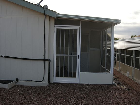 back entrance of front porch