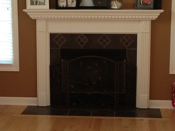 Family Room Fire Place