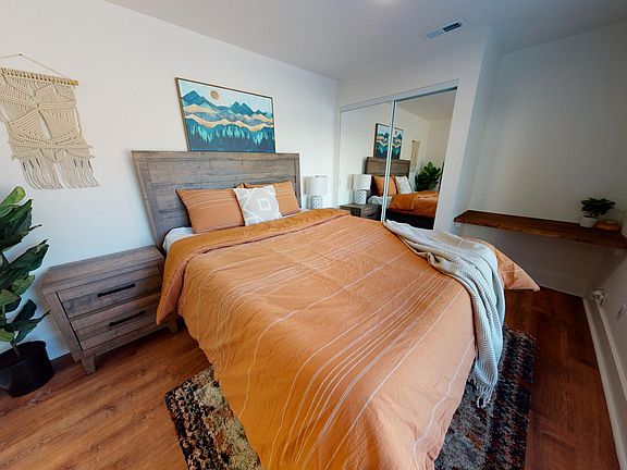 Fully furnished bedroom