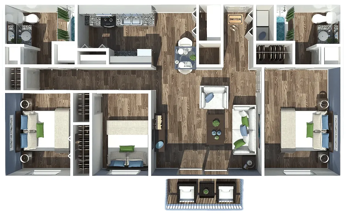 Floor plan 3X2