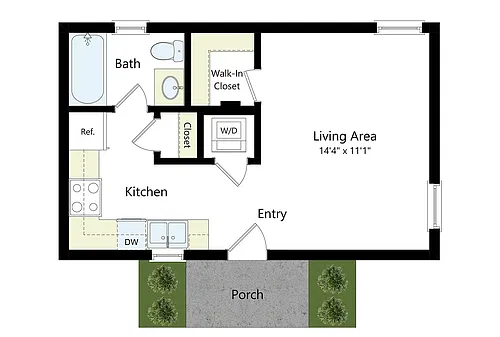Floor plan Rockwood Back