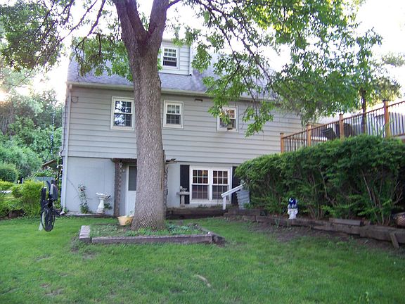 Back with walk out and deck above