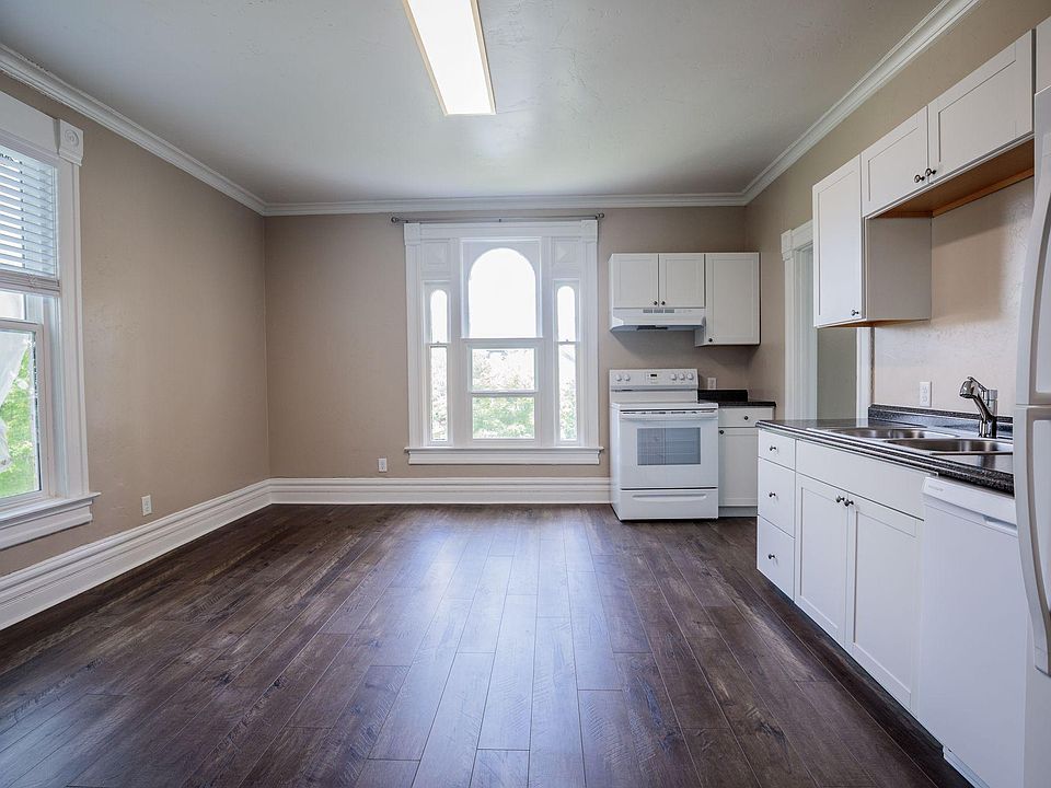 Open living/kitchen concept.