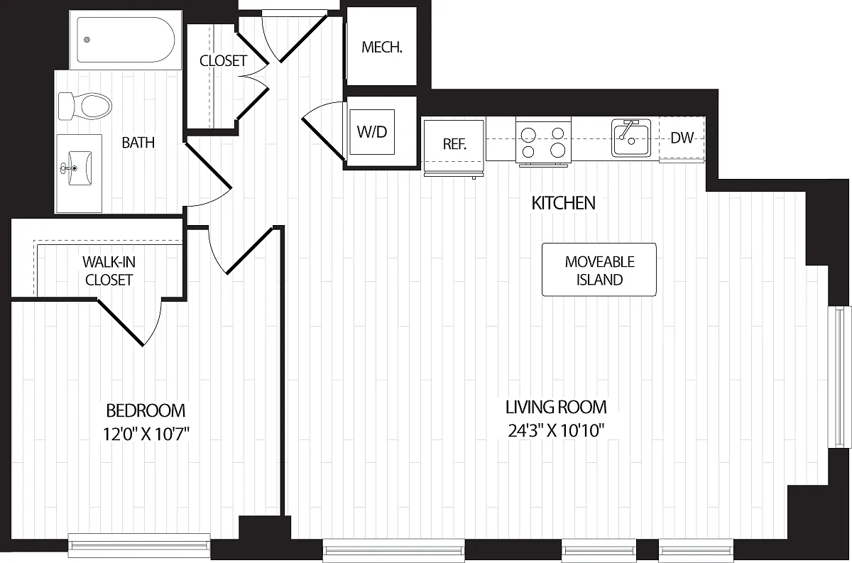 Floor plan Dalton_A17_822_nobalcony