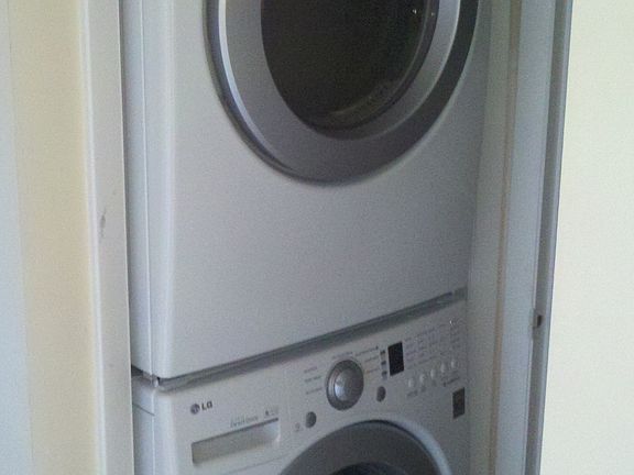 Washer/ Dryer in the unit
