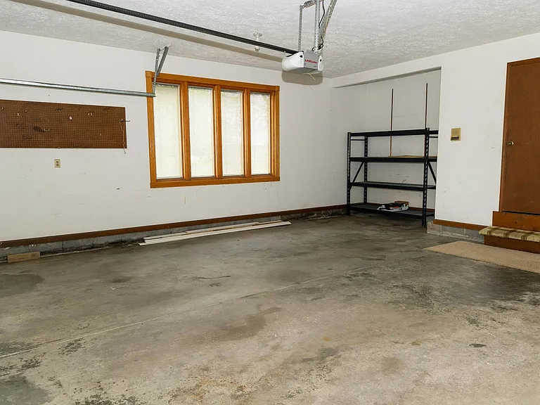 Spacious attached 2 car garage.