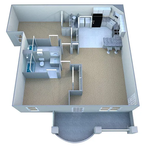 Floor plan Custom Deluxe III