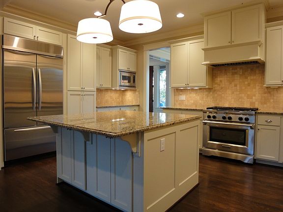 Gourmet Kitchen with Commercial Grade Kitchen Aid Stainless Steel appliances to include; 6 burner du