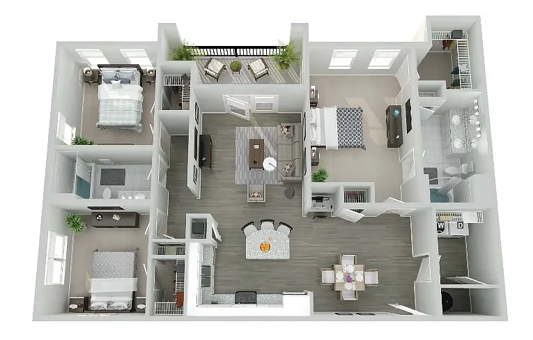 Floor plan C2A