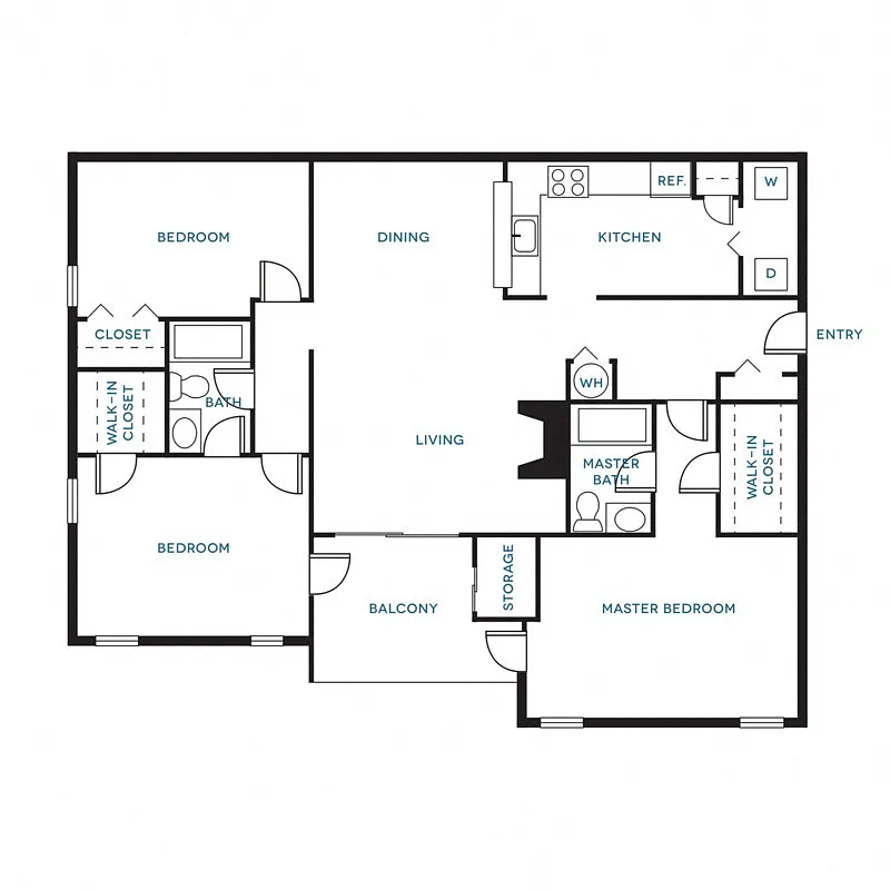 Floor plan Magnolia