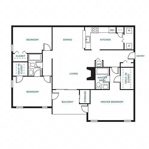 Floor plan Magnolia