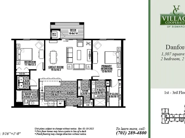 Danford Plan, Village Cooperative of Bismarck (Active Adults 62+)