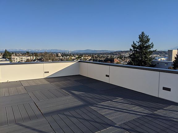 Roof deck east view