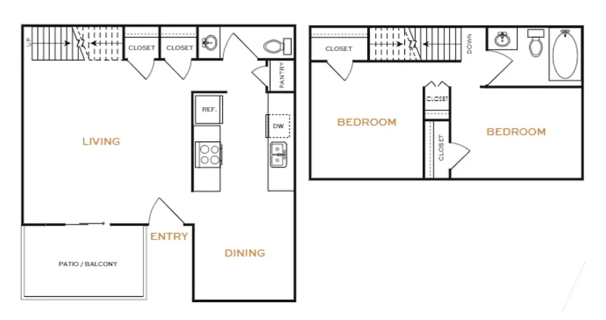 Floor plan B2