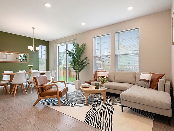 Cozy Modern Living Room & Dining Area | Bright, Spacious, Near Parks, DIA and hospitals | Perfect for Families & Travelers | Stylish Decor & Natural Light | Book Now!