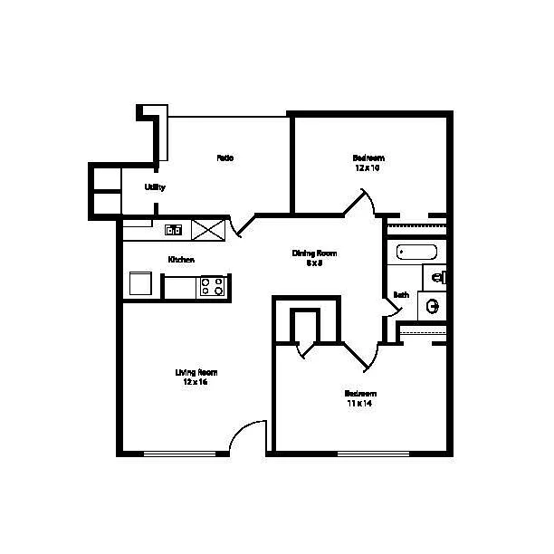 Floor plan B