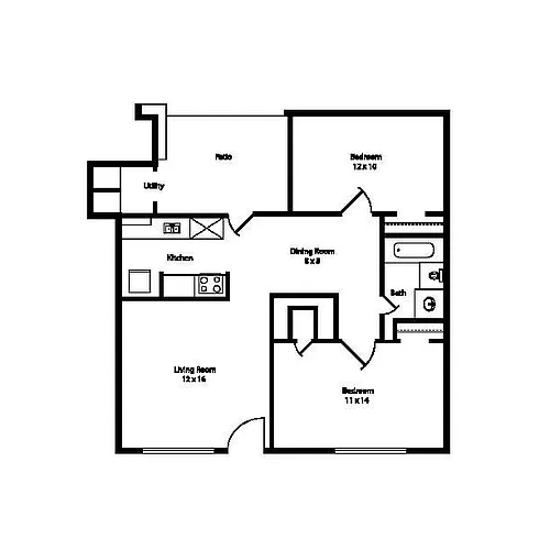 Floor plan B