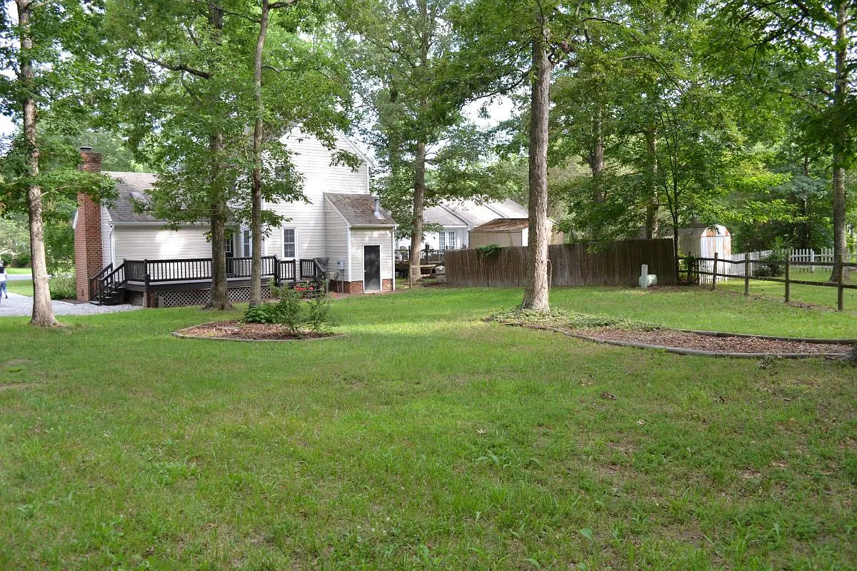 Backyard - 4218 Hunters Landing Dr