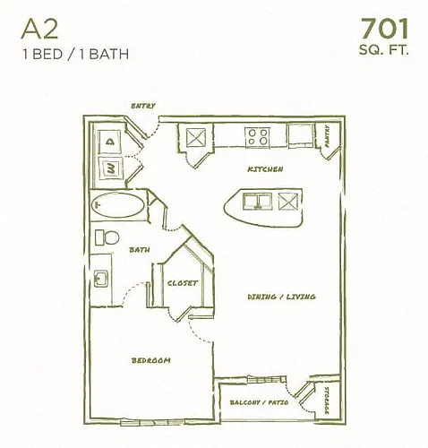 Floor plan A2