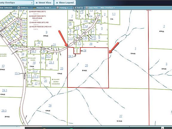 The subject property