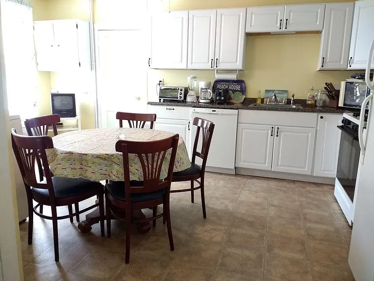 Spacious kitchen.