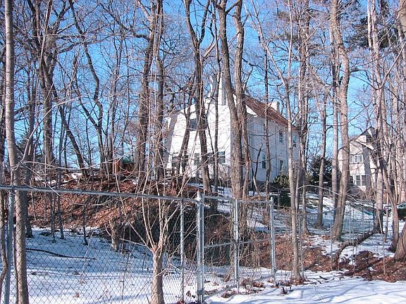 from the public field next to the house
